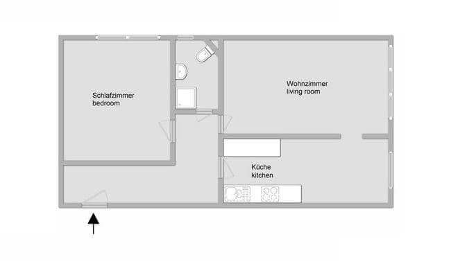 Pronájem bytu 2+1 55 m², Sandstraße 34, München, Bavorsko Pronájem bytu 2+1 55 m², Sandstraße 34, München, Bavorsko