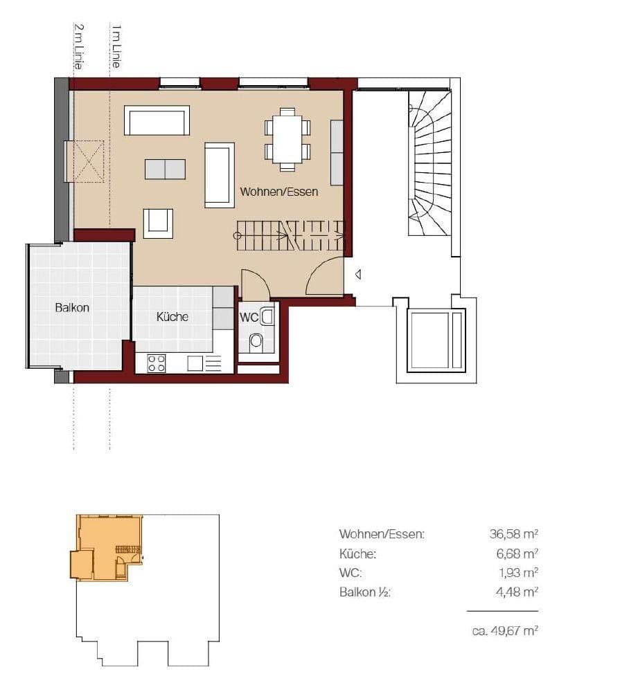 Prodej bytu 4+1 113 m², Metzingen, Bádensko-Württembersko Prodej bytu 4+1 113 m², Metzingen, Bádensko-Württembersko