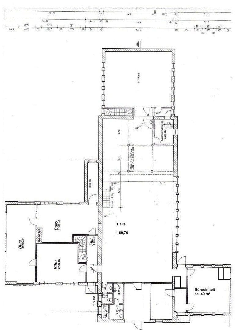 Pronájem kanceláře 500 m², Chemnitz-Borna, Chemnitz, Sasko Pronájem kanceláře 500 m², Chemnitz-Borna, Chemnitz, Sasko