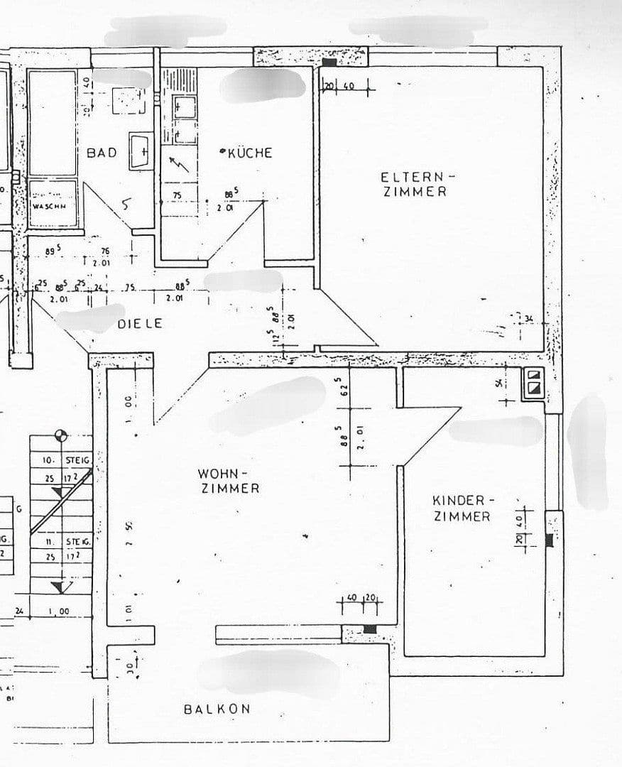 Pronájem bytu 3+1 67 m², Rheinböllen, Porýní-Falc Pronájem bytu 3+1 67 m², Rheinböllen, Porýní-Falc