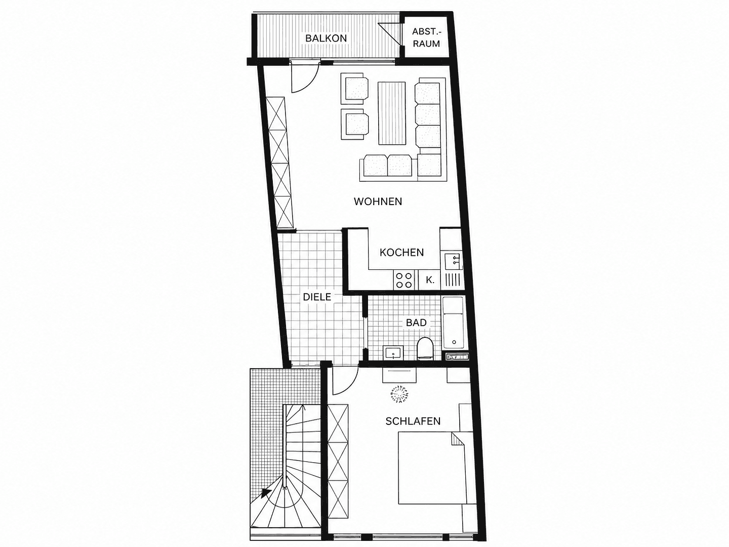 Pronájem bytu 2+1 64 m², Pulheim, Severní Porýní-Vestfálsko Pronájem bytu 2+1 64 m², Pulheim, Severní Porýní-Vestfálsko