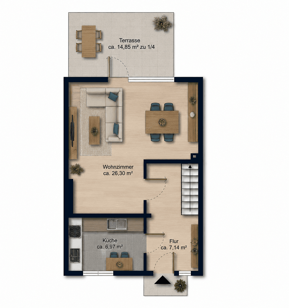 Prodej domu 112 m², pozemek 178 m², Bremen, Bremen Prodej domu 112 m², pozemek 178 m², Bremen, Bremen