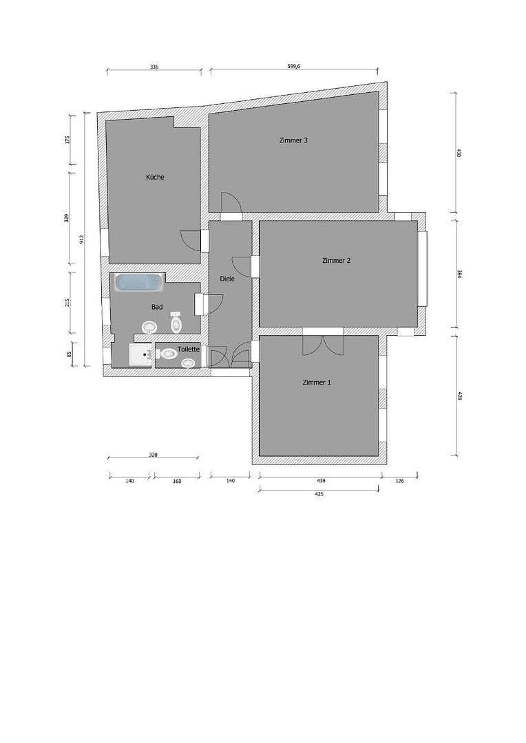 Pronájem bytu 3+1 96 m², Reilstraße 2, Halle, Sasko-Anhaltsko Pronájem bytu 3+1 96 m², Reilstraße 2, Halle, Sasko-Anhaltsko