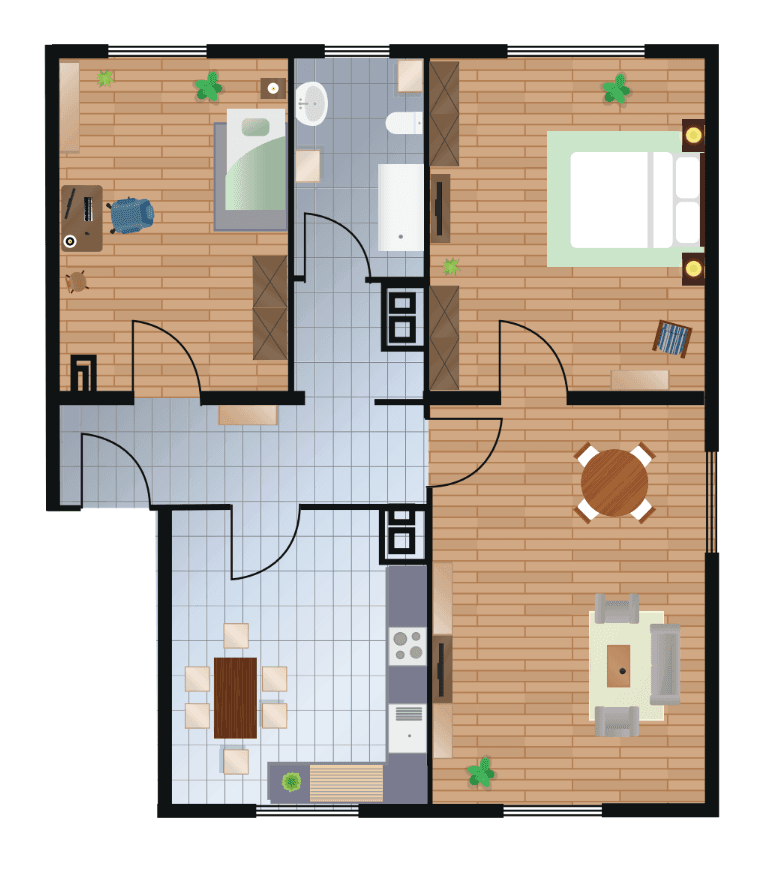 Pronájem bytu 3+1 70 m², Feuerbachstraße 20, Kaiserslautern, Porýní-Falc Pronájem bytu 3+1 70 m², Feuerbachstraße 20, Kaiserslautern, Porýní-Falc