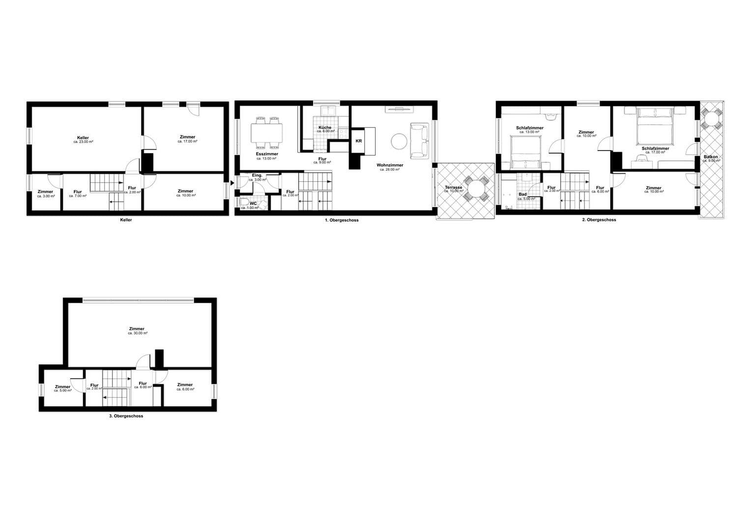 Prodej domu 139 m², pozemek 269 m², Leinfelden-Echterdingen, Bádensko-Württembersko Prodej domu 139 m², pozemek 269 m², Leinfelden-Echterdingen, Bádensko-Württembersko