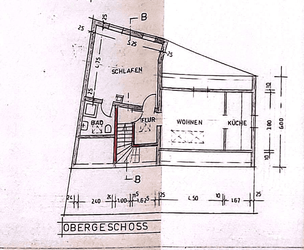 Pronájem bytu 2+kk 65 m², Borngasse 2, Hanau, Hessen Pronájem bytu 2+kk 65 m², Borngasse 2, Hanau, Hessen