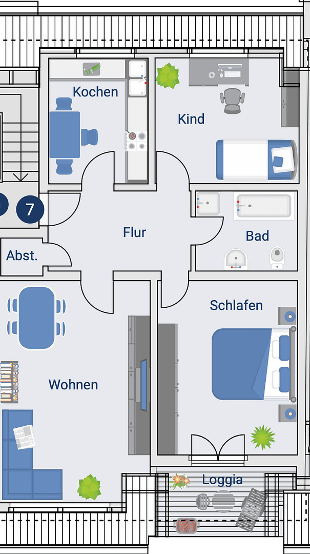 Pronájem bytu 3+1 82 m², Alte Grenzstraße 189, Recklinghausen, Severní Porýní-Vestfálsko Pronájem bytu 3+1 82 m², Alte Grenzstraße 189, Recklinghausen, Severní Porýní-Vestfálsko