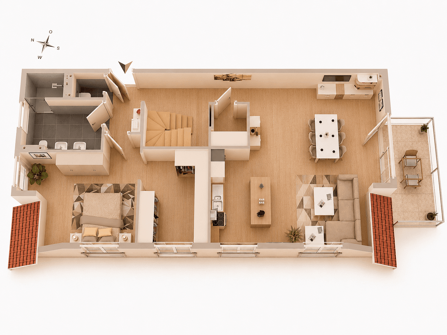 Prodej bytu 5+kk 138 m², Gäustraße 24, Rottenburg am Neckar, Bádensko-Württembersko Prodej bytu 5+kk 138 m², Gäustraße 24, Rottenburg am Neckar, Bádensko-Württembersko