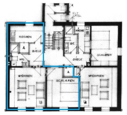 Pronájem bytu 2+1 51 m², Bochumer Landstraße 393, Essen, Severní Porýní-Vestfálsko Pronájem bytu 2+1 51 m², Bochumer Landstraße 393, Essen, Severní Porýní-Vestfálsko