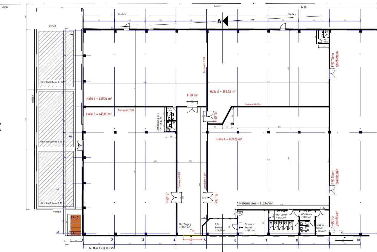 Pronájem nebytového prostoru 450 m², Meißener Dorfstraße 35, Minden, Severní Porýní-Vestfálsko Pronájem nebytového prostoru 450 m², Meißener Dorfstraße 35, Minden, Severní Porýní-Vestfálsko
