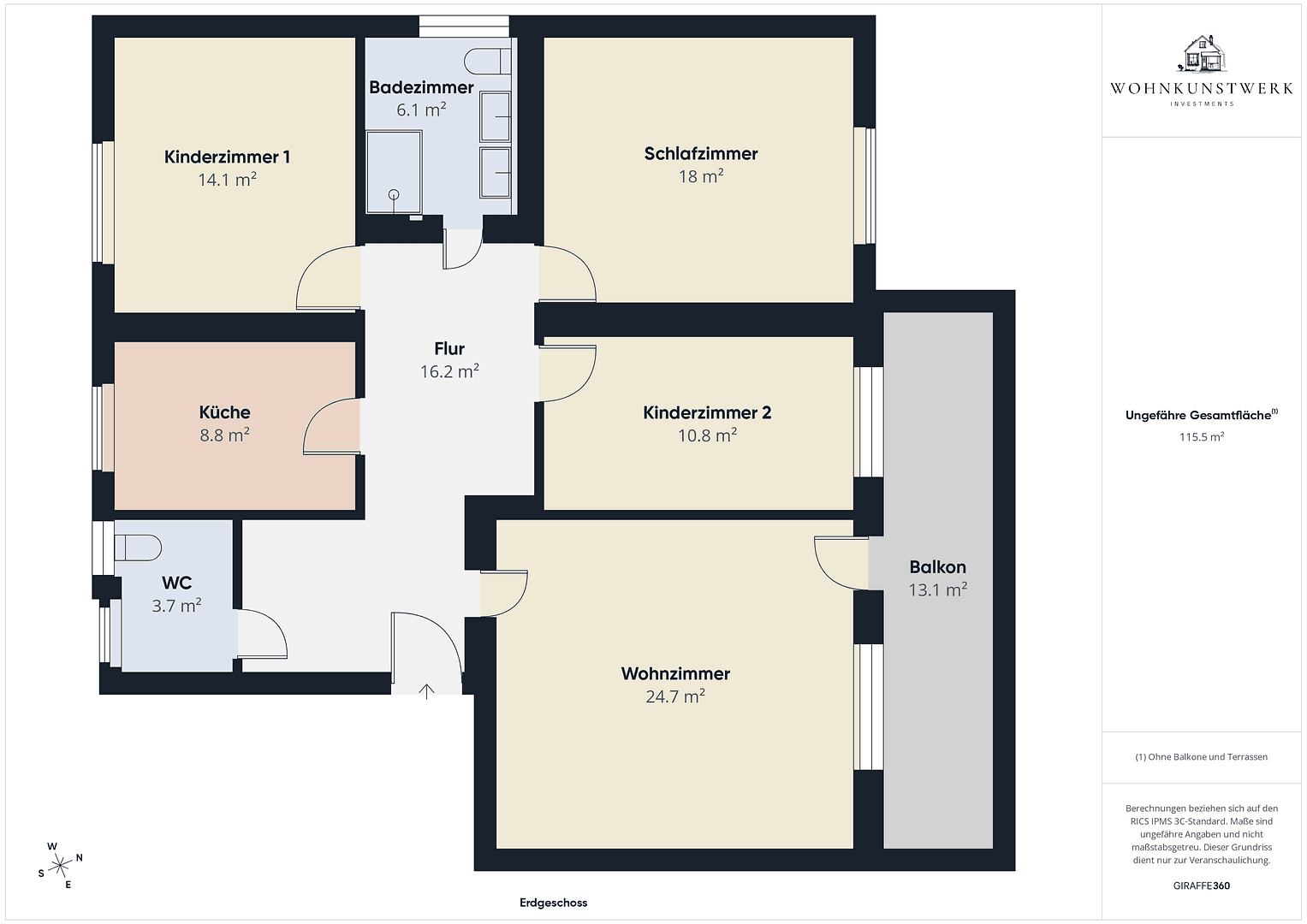 Prodej bytu 5+1 127 m², Humboldtstraße 10b, Erlangen, Bavorsko Prodej bytu 5+1 127 m², Humboldtstraße 10b, Erlangen, Bavorsko
