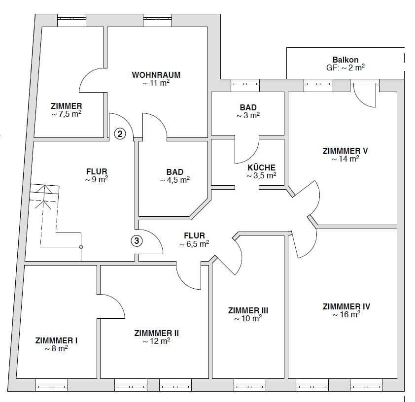 Prodej domu 274 m², pozemek 177 m², Obere Ohlingerstraße 31-32, Lüneburg, Dolní Sasko Prodej domu 274 m², pozemek 177 m², Obere Ohlingerstraße 31-32, Lüneburg, Dolní Sasko