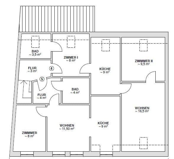 Prodej domu 274 m², pozemek 177 m², Obere Ohlingerstraße 31-32, Lüneburg, Dolní Sasko Prodej domu 274 m², pozemek 177 m², Obere Ohlingerstraße 31-32, Lüneburg, Dolní Sasko
