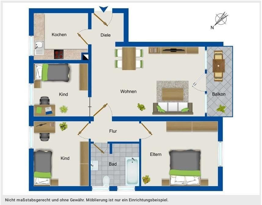 Prodej bytu 4+1 85 m², Roth, Bavorsko Prodej bytu 4+1 85 m², Roth, Bavorsko