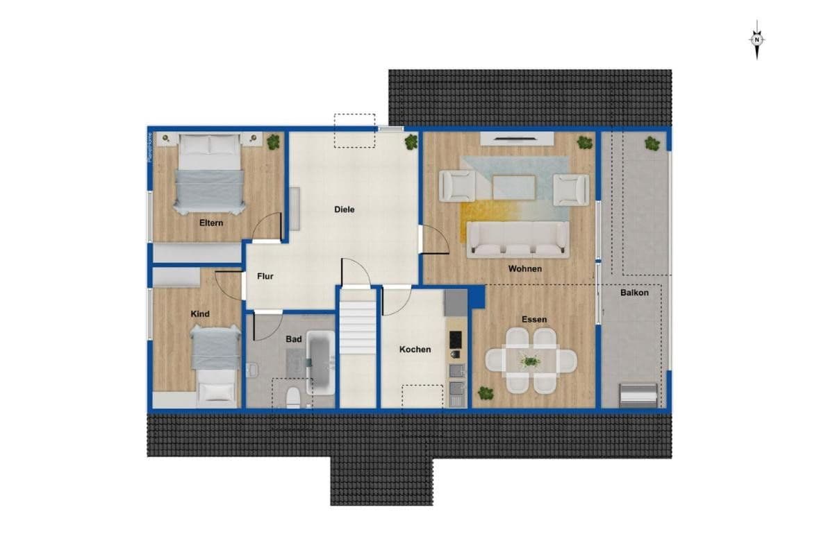 Prodej domu 201 m², pozemek 1.219 m², Klettgau, Bádensko-Württembersko Prodej domu 201 m², pozemek 1.219 m², Klettgau, Bádensko-Württembersko