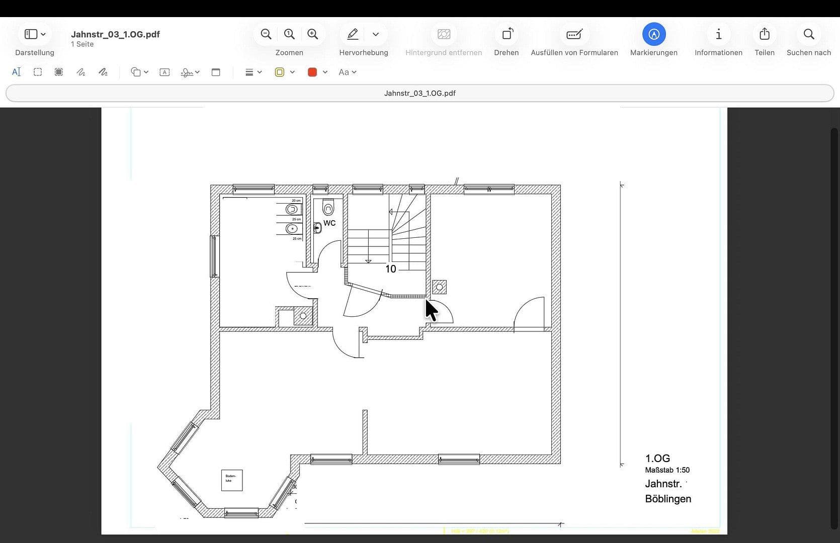 Pronájem bytu 2+1 91 m², Jahnstraße 10, Böblingen, Bádensko-Württembersko Pronájem bytu 2+1 91 m², Jahnstraße 10, Böblingen, Bádensko-Württembersko