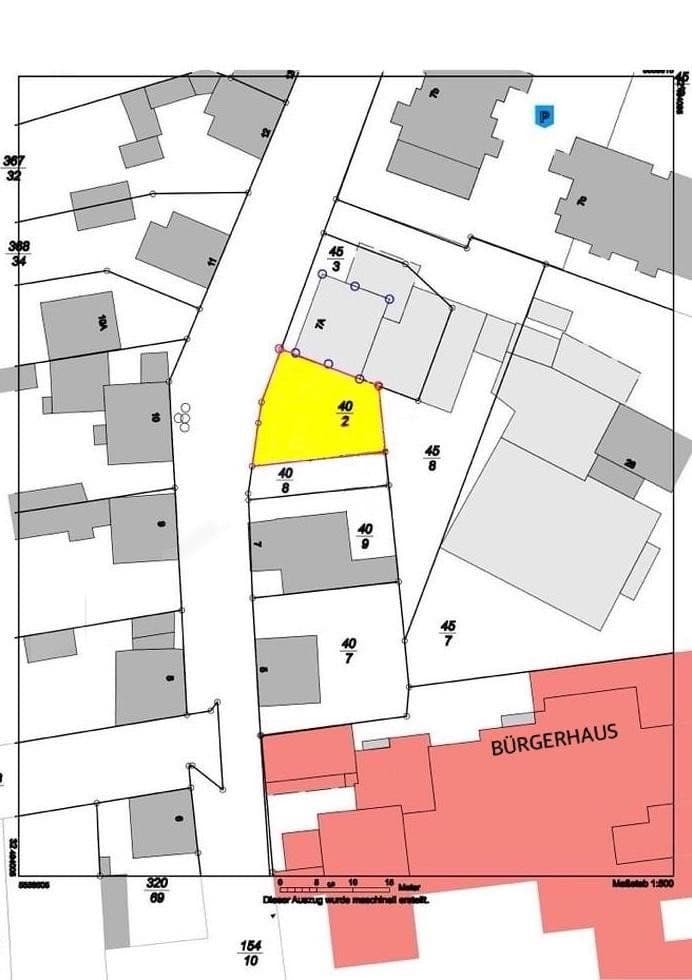 Prodej pozemku 210 m², Jahnstr. 7, Bruchköbel, Hessen Prodej pozemku 210 m², Jahnstr. 7, Bruchköbel, Hessen
