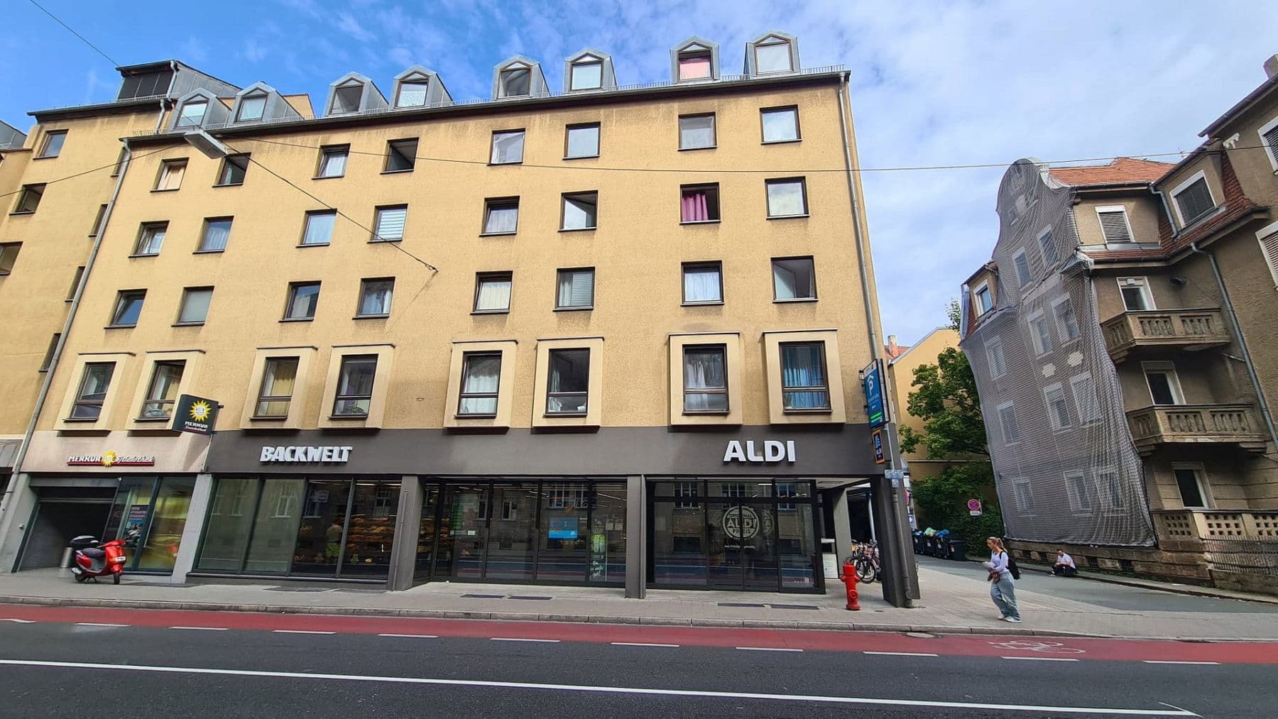 Pronájem bytu 1+1 18 m², Henkestraße 5, Erlangen, Bavorsko Pronájem bytu 1+1 18 m², Henkestraße 5, Erlangen, Bavorsko