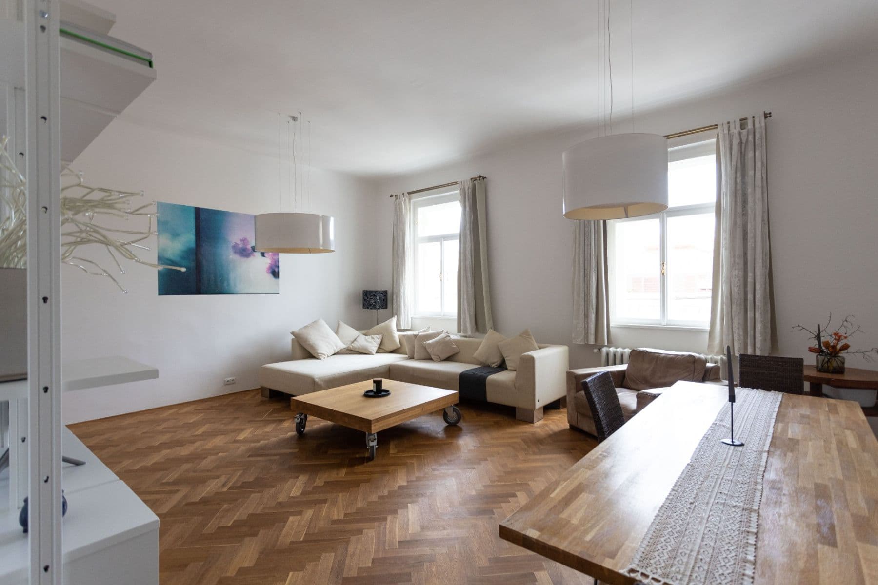 Pronájem bytu 3+1 112 m², Štěpánská, Praha, Praha Pronájem bytu 3+1 112 m², Štěpánská, Praha, Praha