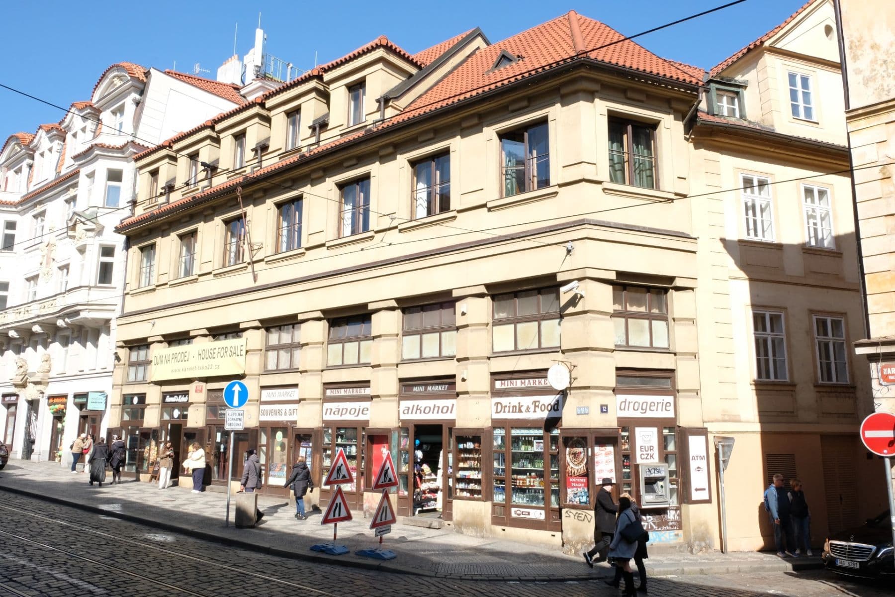 Prodej domu 600 m², pozemek 221 m², Karmelitská, Praha, Praha Prodej domu 600 m², pozemek 221 m², Karmelitská, Praha, Praha