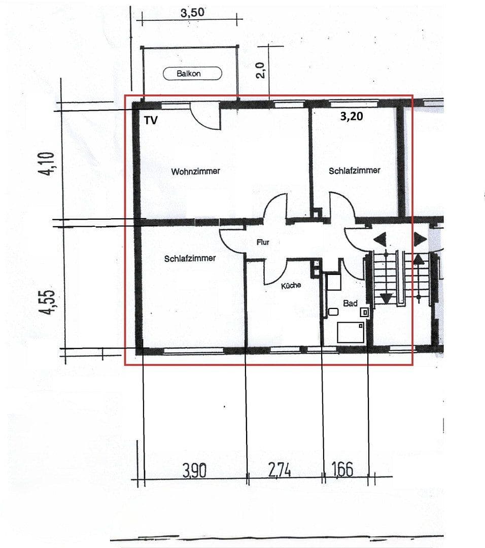 Prodej bytu 3+1 80 m², Herkulesstraße, Kassel, Hessen Prodej bytu 3+1 80 m², Herkulesstraße, Kassel, Hessen