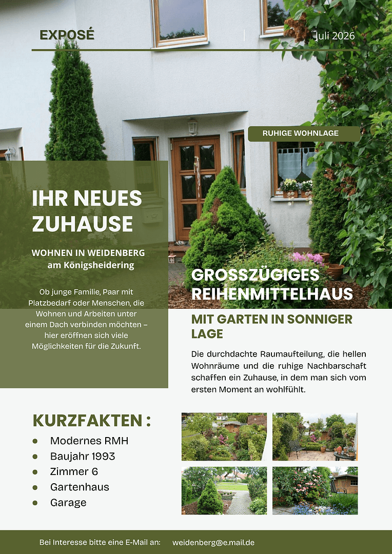 Prodej domu 135 m², pozemek 250 m², Weidenberg, Bavorsko Prodej domu 135 m², pozemek 250 m², Weidenberg, Bavorsko