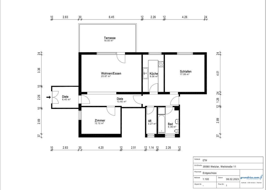 Prodej domu 219 m², pozemek 1.001 m², Weilstrasse 11, Wetzlar, Hessen Prodej domu 219 m², pozemek 1.001 m², Weilstrasse 11, Wetzlar, Hessen
