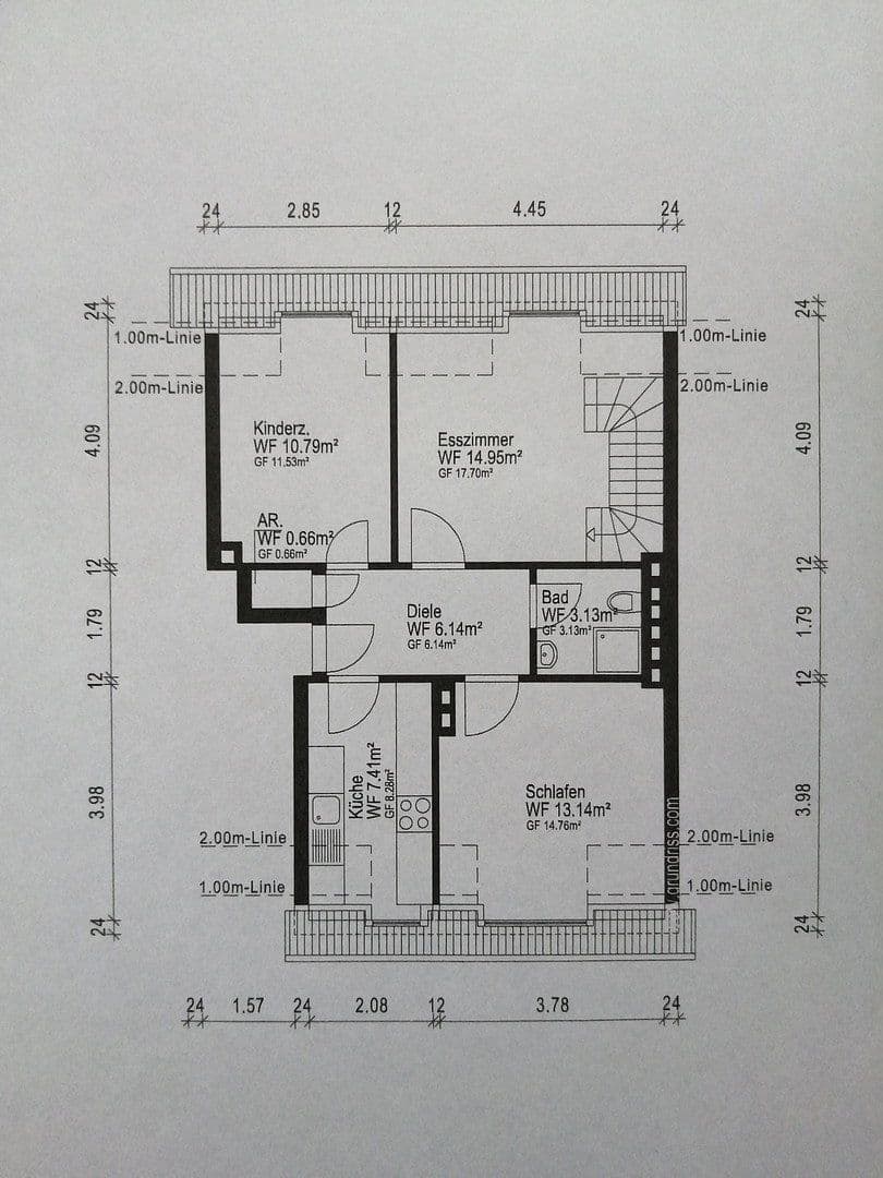 Prodej bytu 4+1 91 m², Düsseldorfer Straße 29, Dortmund, Severní Porýní-Vestfálsko Prodej bytu 4+1 91 m², Düsseldorfer Straße 29, Dortmund, Severní Porýní-Vestfálsko