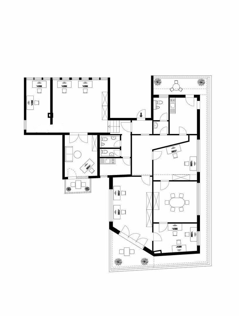 Pronájem kanceláře 186 m², Barlachstraße 9, Nürnberg, Bavorsko Pronájem kanceláře 186 m², Barlachstraße 9, Nürnberg, Bavorsko