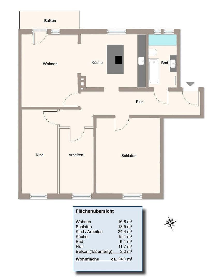 Prodej bytu 4+1 95 m², Hamburg, Hamburg Prodej bytu 4+1 95 m², Hamburg, Hamburg