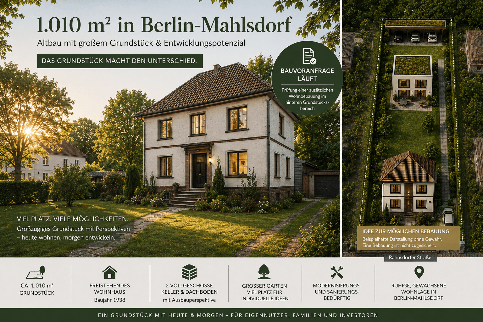 Prodej domu 96 m², pozemek 1.010 m², Berlin, Berlín Prodej domu 96 m², pozemek 1.010 m², Berlin, Berlín