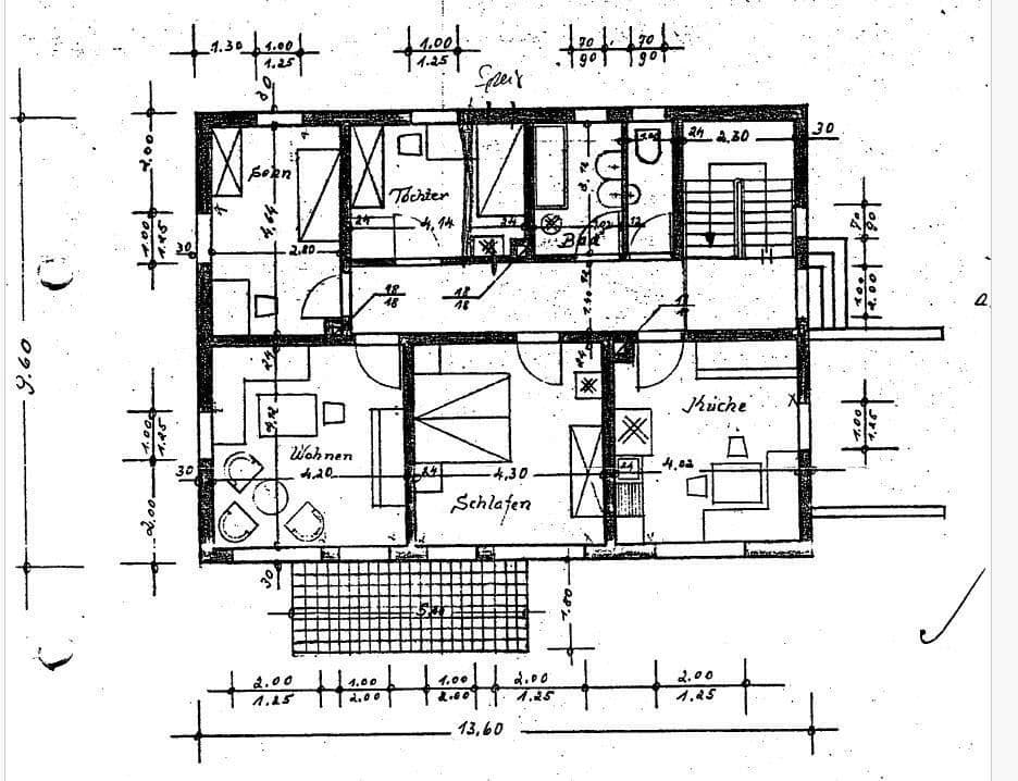 Pronájem bytu 3+1 100 m², Burgoberbach, Bavorsko Pronájem bytu 3+1 100 m², Burgoberbach, Bavorsko