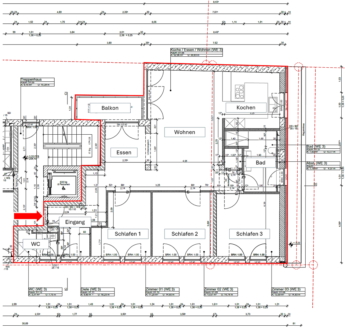 Prodej bytu 4+1 110 m², Friedrichsdorf, Hessen Prodej bytu 4+1 110 m², Friedrichsdorf, Hessen