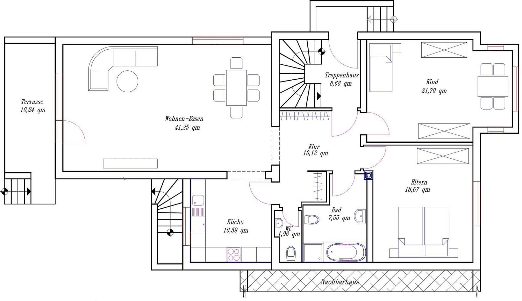 Pronájem bytu 3+1 117 m², Kassel, Hessen Pronájem bytu 3+1 117 m², Kassel, Hessen