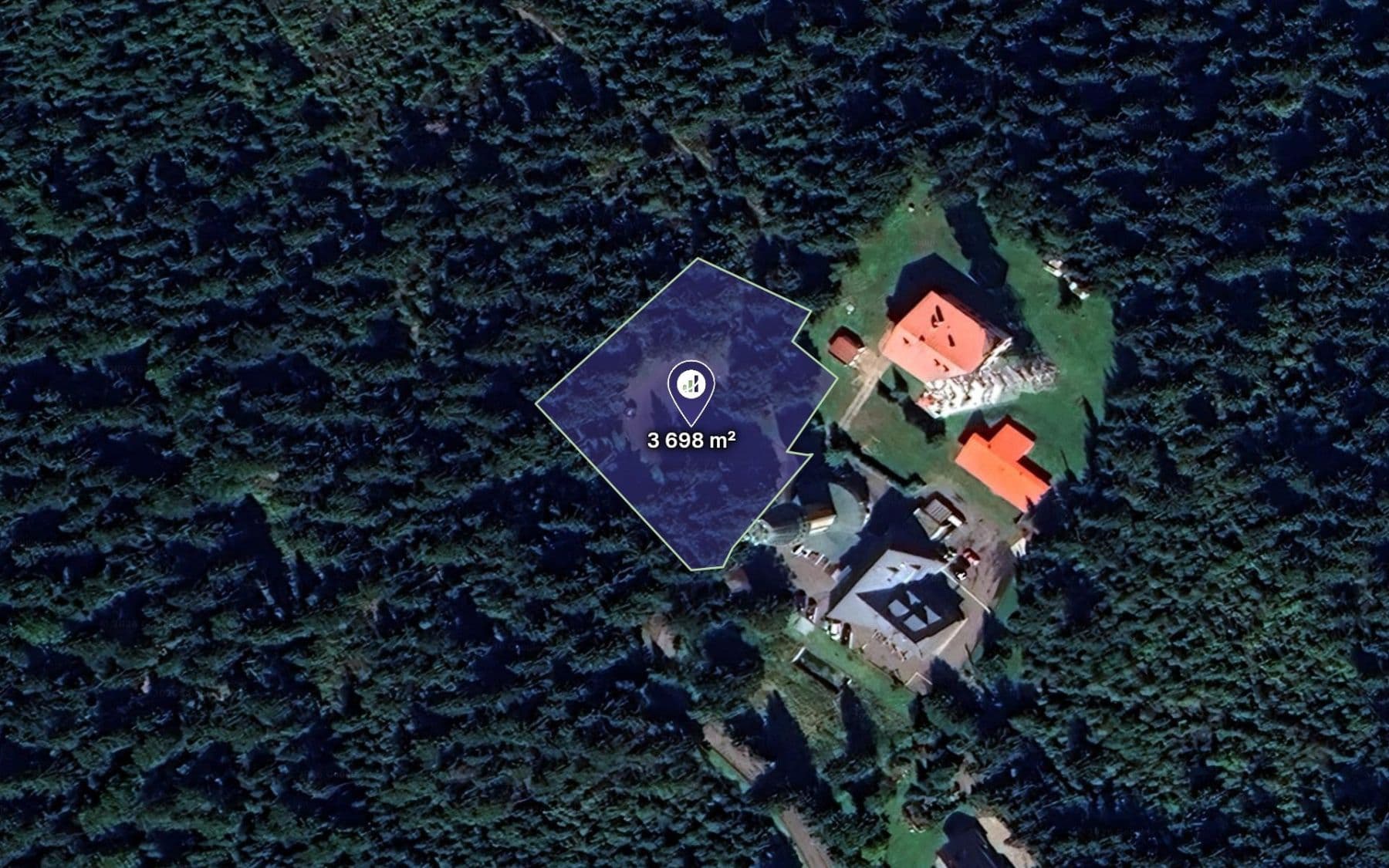 Prodej pozemku 3.698 m², Orličky, Pardubický kraj Prodej pozemku 3.698 m², Orličky, Pardubický kraj
