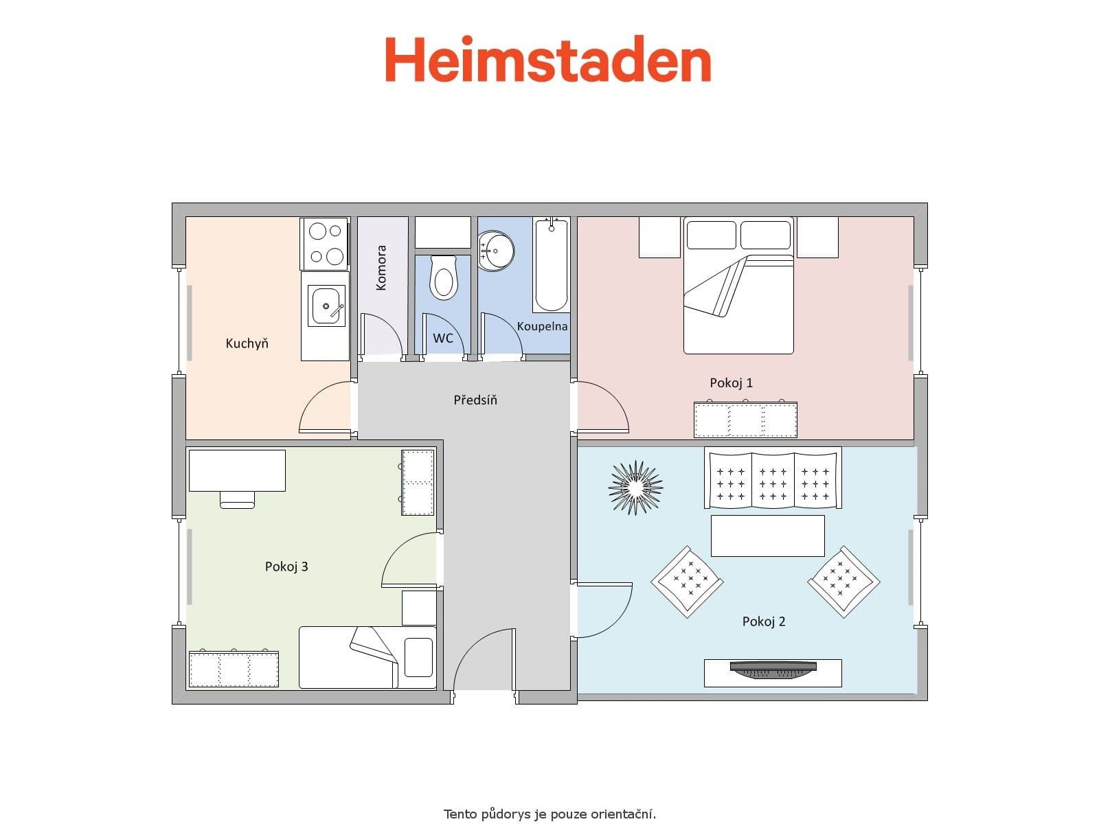Pronájem bytu 3+1 75 m², Čapkova, Karviná, Moravskoslezský kraj Pronájem bytu 3+1 75 m², Čapkova, Karviná, Moravskoslezský kraj