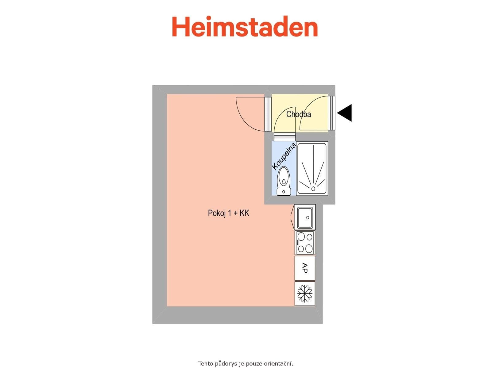 Pronájem bytu 1+kk 21 m², Mladé gardy, Havířov, Moravskoslezský kraj Pronájem bytu 1+kk 21 m², Mladé gardy, Havířov, Moravskoslezský kraj