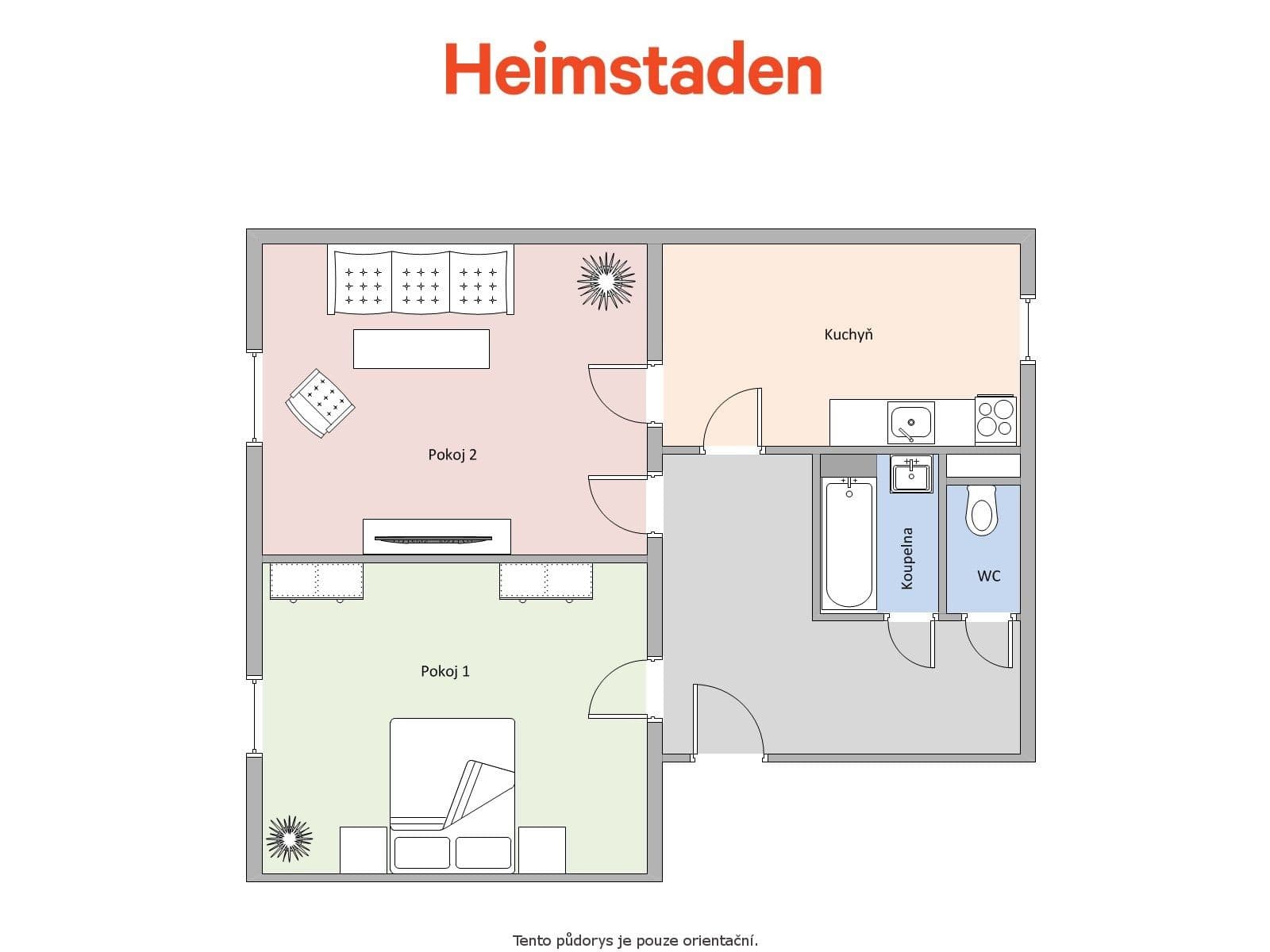 Pronájem bytu 2+1 53 m², Okružní, Havířov, Moravskoslezský kraj Pronájem bytu 2+1 53 m², Okružní, Havířov, Moravskoslezský kraj