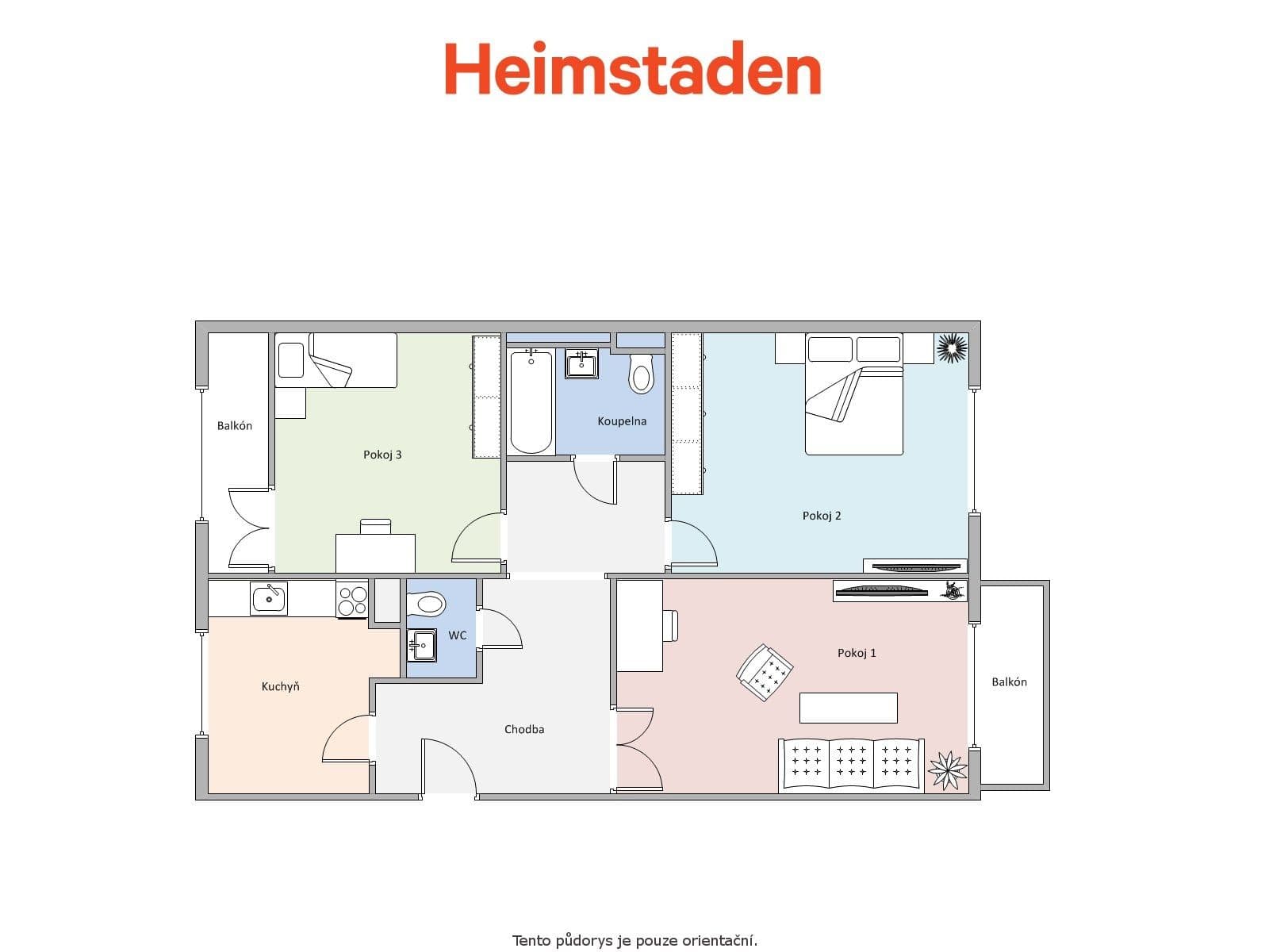 Pronájem bytu 3+1 74 m², Československé armády, Frýdek-Místek, Moravskoslezský kraj Pronájem bytu 3+1 74 m², Československé armády, Frýdek-Místek, Moravskoslezský kraj
