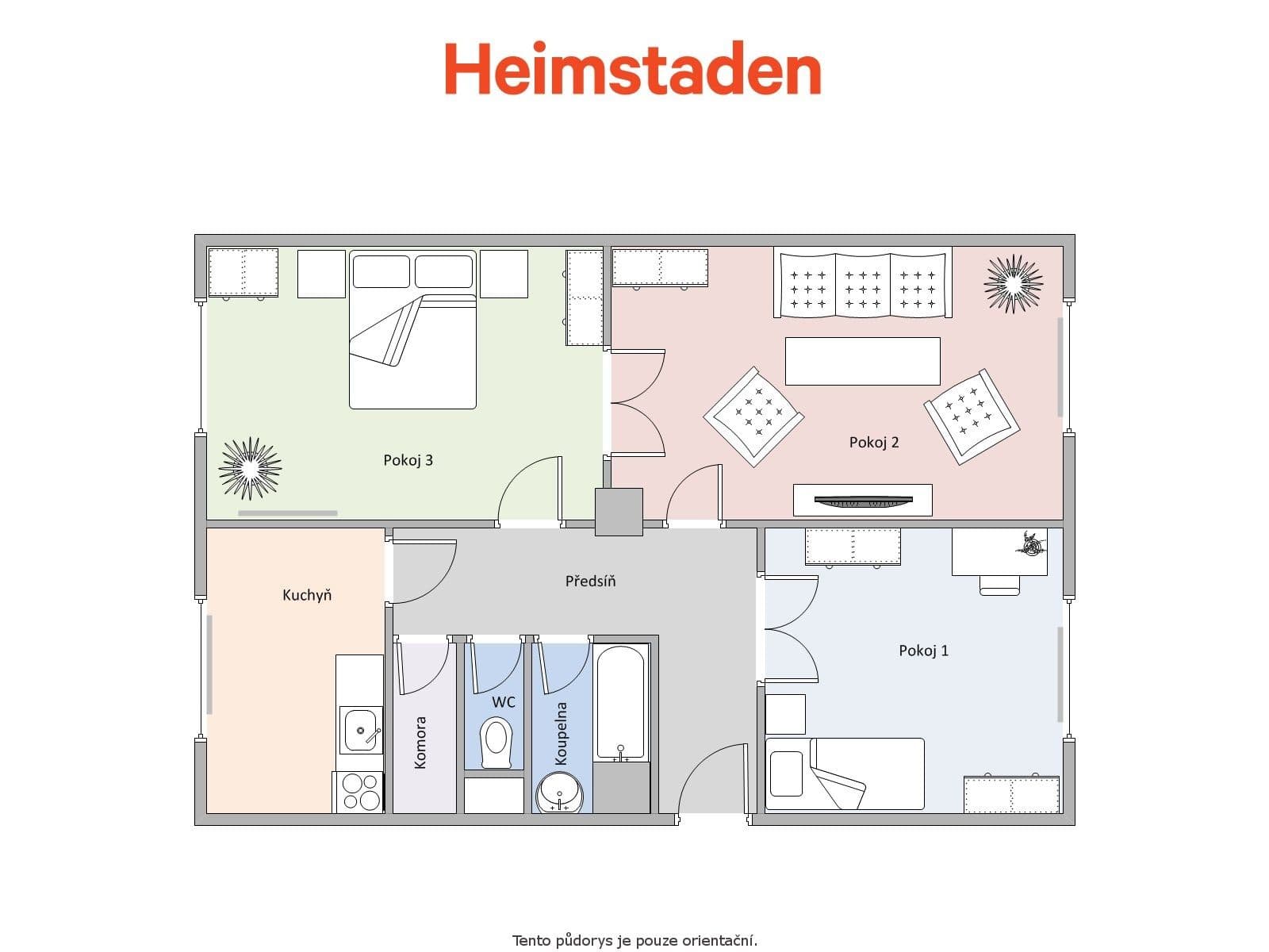Pronájem bytu 3+1 74 m², Třanovského, Frýdek-Místek, Moravskoslezský kraj Pronájem bytu 3+1 74 m², Třanovského, Frýdek-Místek, Moravskoslezský kraj