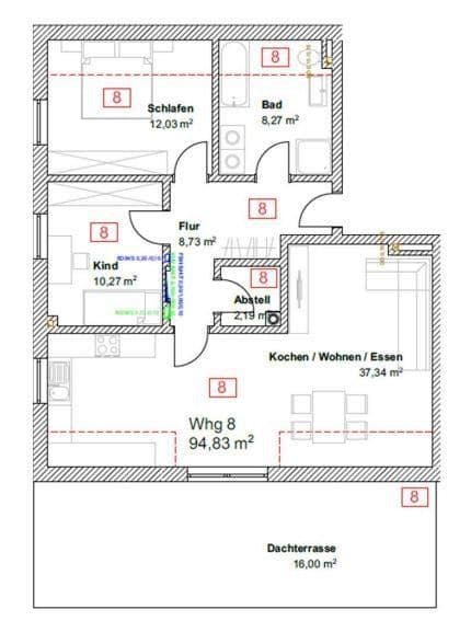 Pronájem bytu 3+1 95 m², Hohenthann, Bavorsko Pronájem bytu 3+1 95 m², Hohenthann, Bavorsko