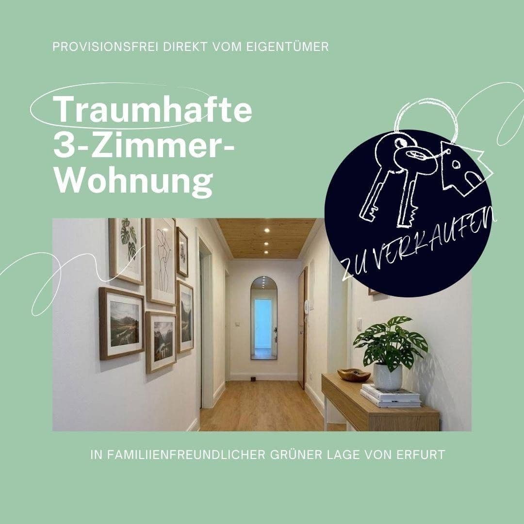 Prodej bytu 3+1 77 m², Erfurt, Durynsko Prodej bytu 3+1 77 m², Erfurt, Durynsko