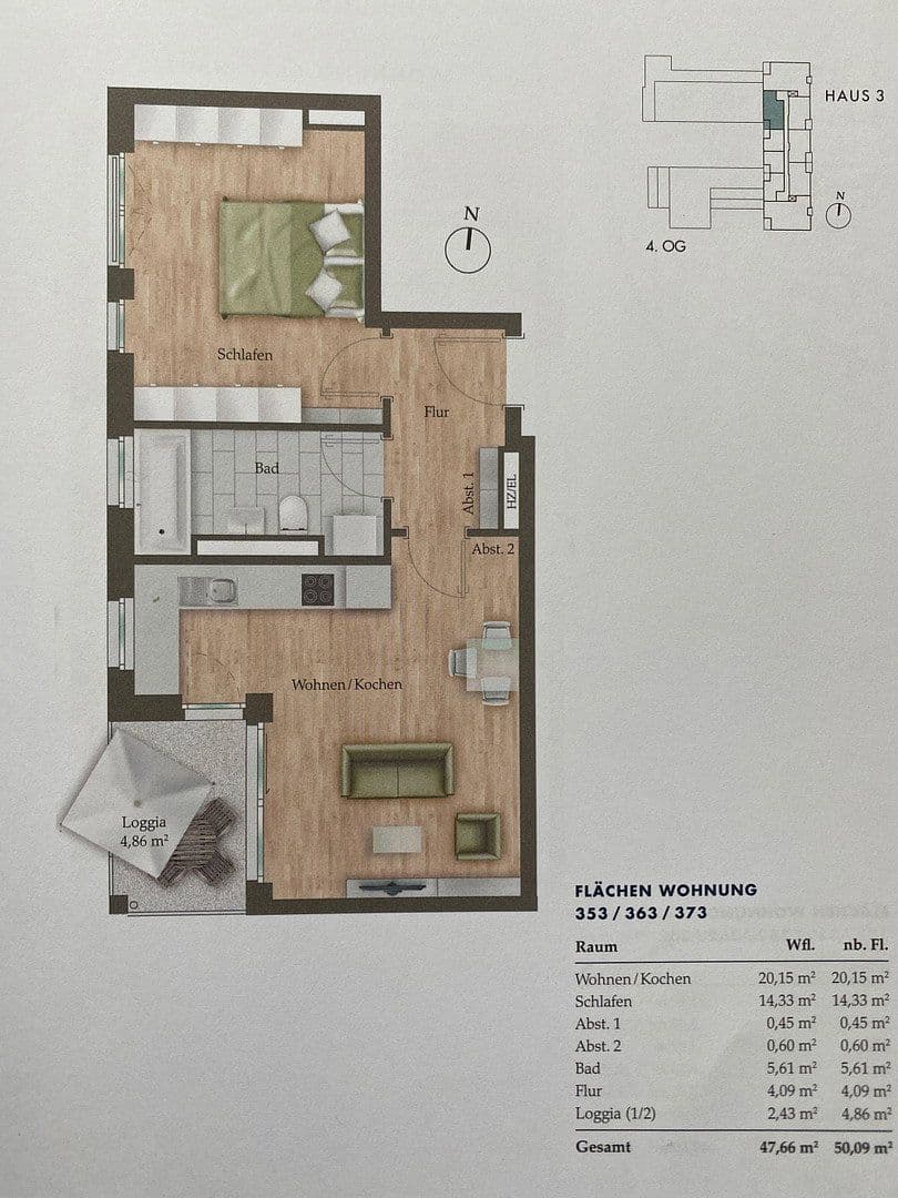 Pronájem bytu 2+1 48 m², München, Bavorsko Pronájem bytu 2+1 48 m², München, Bavorsko