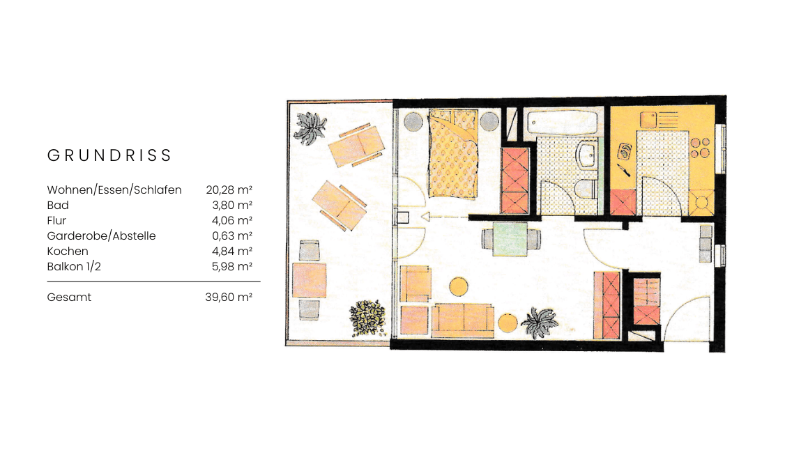 Prodej bytu 1+kk 40 m², München, Bavorsko Prodej bytu 1+kk 40 m², München, Bavorsko