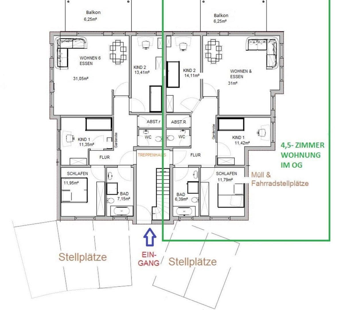 Pronájem bytu 4+kk 95 m², Salzelmenerstr.5/1, Bad Rappenau, Bádensko-Württembersko Pronájem bytu 4+kk 95 m², Salzelmenerstr.5/1, Bad Rappenau, Bádensko-Württembersko