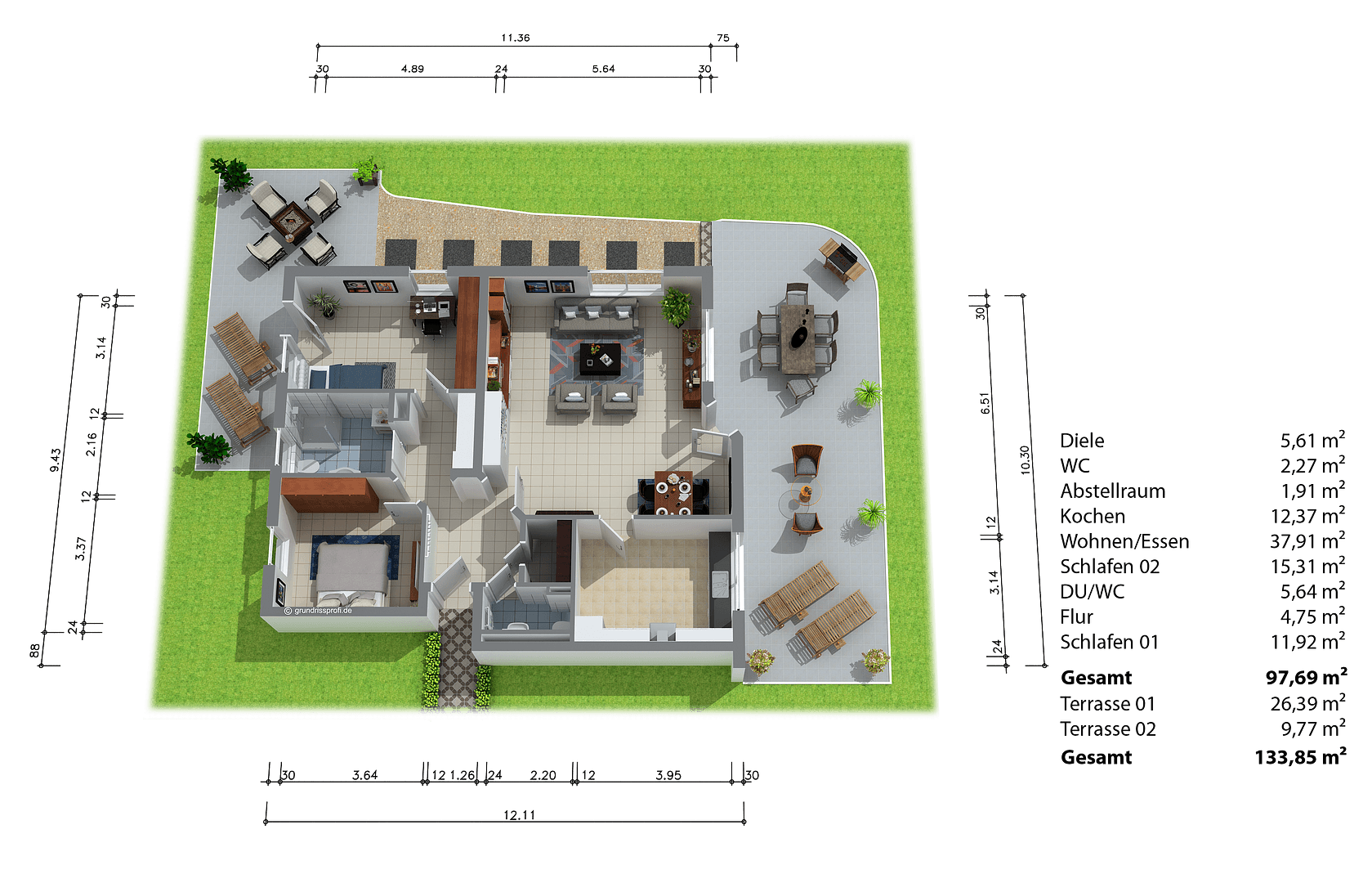 Prodej bytu 3+1 134 m², Meisenweg 2, Bad Neuenahr-Ahrweiler, Porýní-Falc Prodej bytu 3+1 134 m², Meisenweg 2, Bad Neuenahr-Ahrweiler, Porýní-Falc