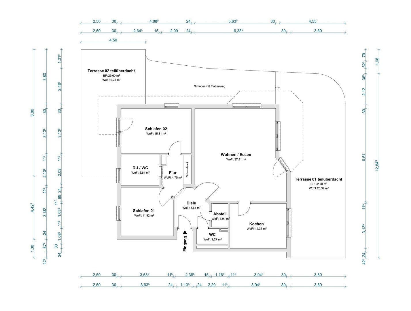Prodej bytu 3+1 134 m², Meisenweg 2, Bad Neuenahr-Ahrweiler, Porýní-Falc Prodej bytu 3+1 134 m², Meisenweg 2, Bad Neuenahr-Ahrweiler, Porýní-Falc