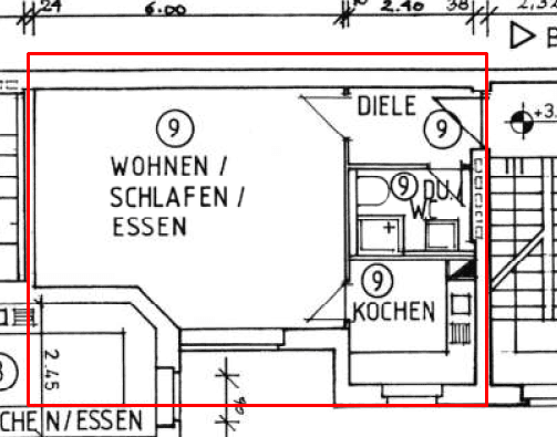 Pronájem bytu 1+1 48 m², Fennstr. 26, Berlin, Berlín Pronájem bytu 1+1 48 m², Fennstr. 26, Berlin, Berlín