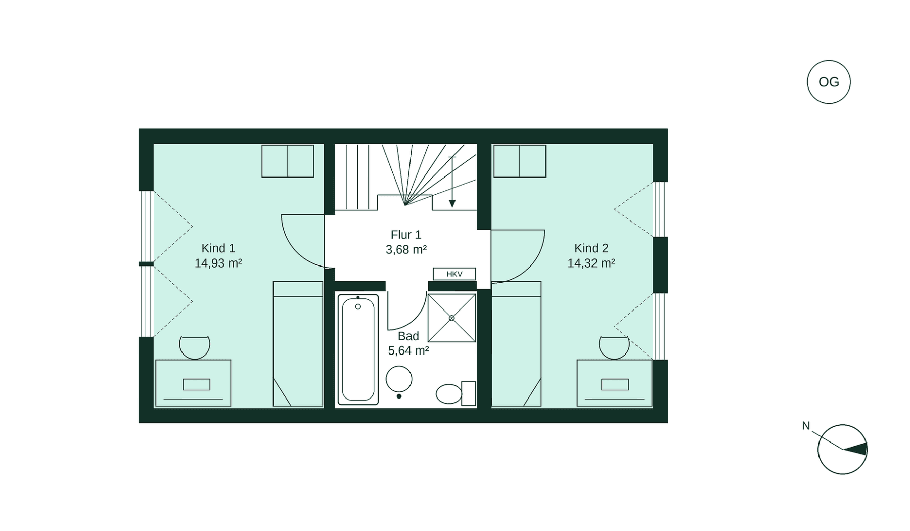Pronájem domu 114 m², pozemek 232 m², Zossen, Braniborsko Pronájem domu 114 m², pozemek 232 m², Zossen, Braniborsko