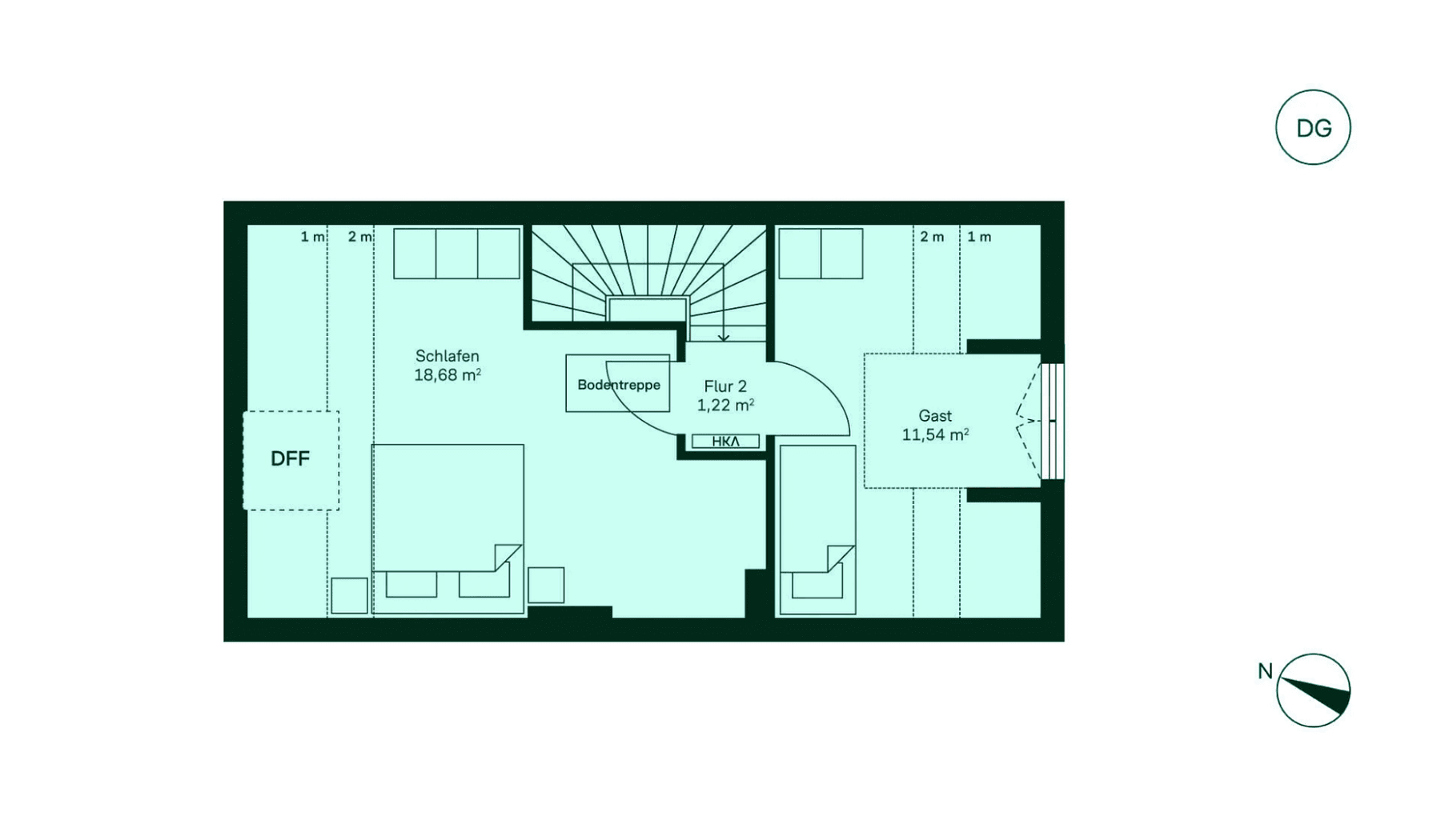Pronájem domu 114 m², pozemek 232 m², Zossen, Braniborsko Pronájem domu 114 m², pozemek 232 m², Zossen, Braniborsko